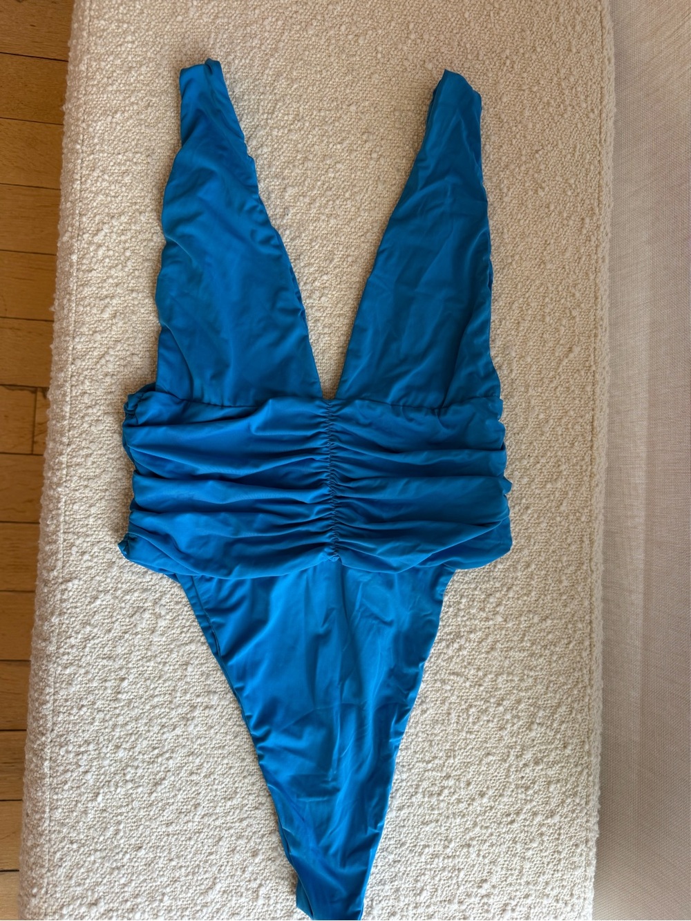 Riot Swim Ocean Water Blue One-Piece Swimsuit - Picture 5 of 6